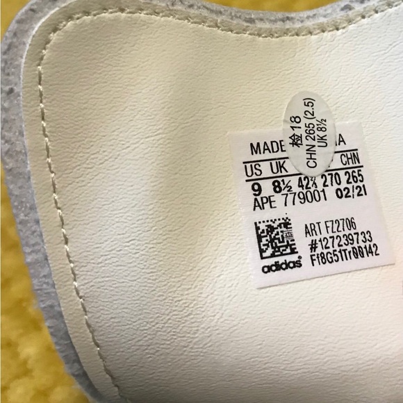 Adidas- Stan Smith Monsters Inc. size 9 NWT - Picture 7 of 9